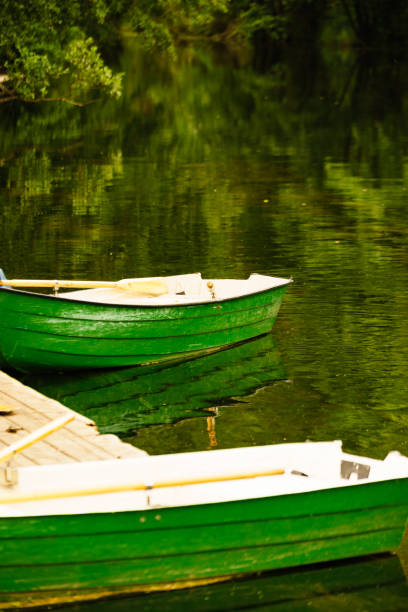 istock Boat on lake shore 1449579760