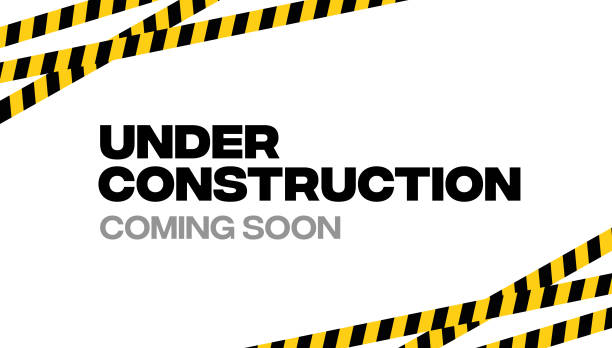 under construction sign. vector for banner, website, ig - 重建 幅插畫檔、美工圖案、卡通及圖標