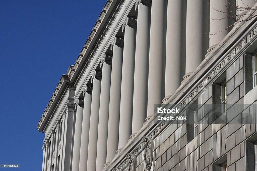 Capitol columnas - Foto de stock de Capitolio estatal libre de derechos