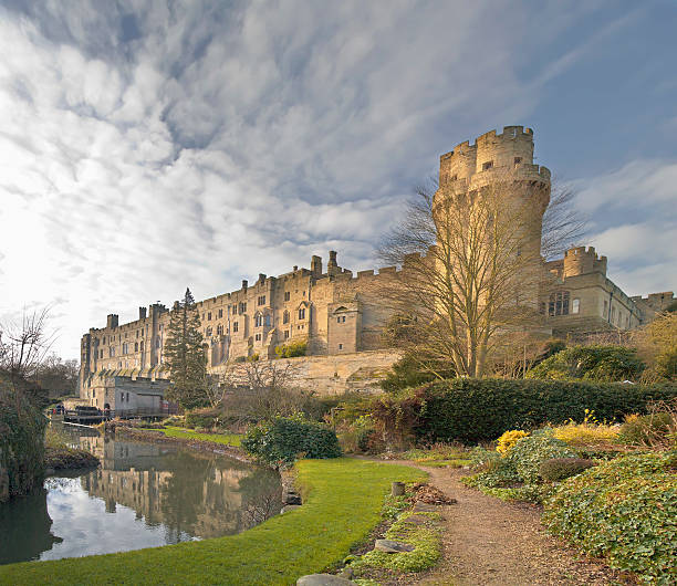istock A view to Warwick Castle on a cloudy day 144958204