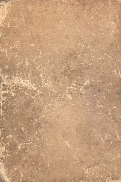 Original old scratched book cover XXL