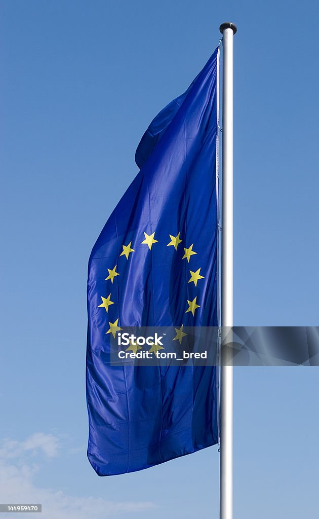 Euro Flaga - Zbiór zdjęć royalty-free (Bez ludzi)