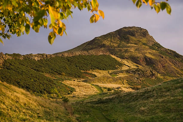 Arthur Seat. stock photo