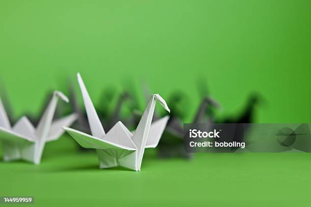 Origami Cranes Stock Photo - Download Image Now - Bird, Community, Competition