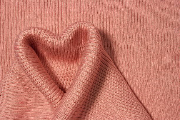 istock Creased Red Cotton - Heart 144960003