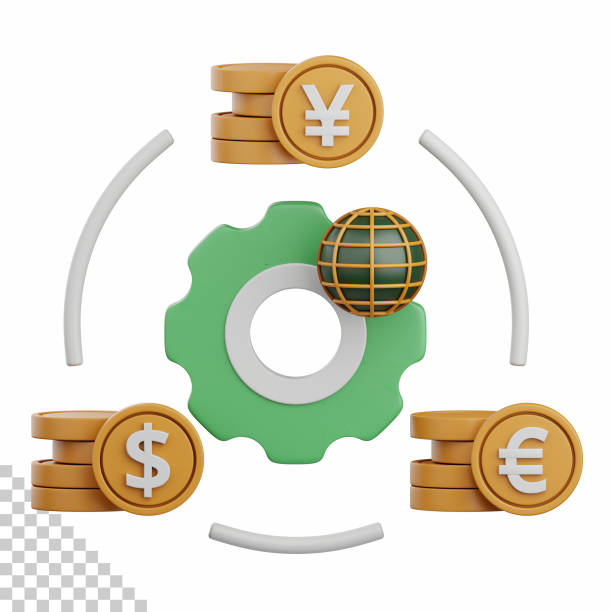 istock 3d rendering currency conversion isolated useful for banking, currency, finance and business design 1449600711