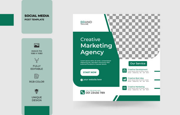istock Digital Marketing Agency Online Webinar Social Media Post 1449603714