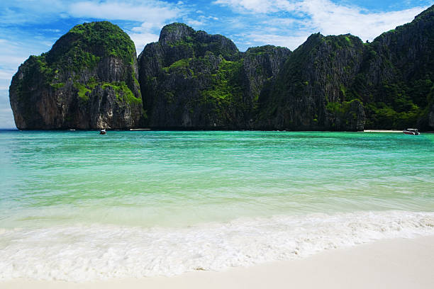 istock Famous beach in Thailand 144961598