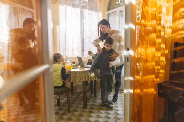 istock Family at home 1449616959