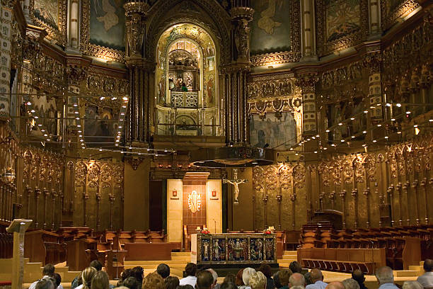 istock Basilica of Montserrat 144961781