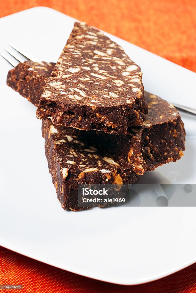 Chocolate Salame - Royalty-free Chocolate Foto de stock