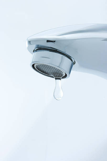 istock Faucet with a drop let of water 144962021