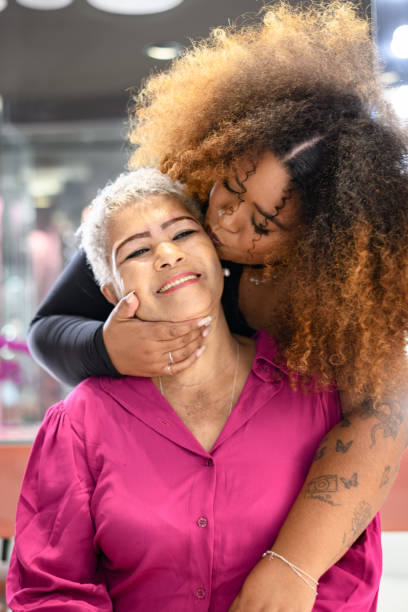 istock Showing affection between mother and daughter 1449622216