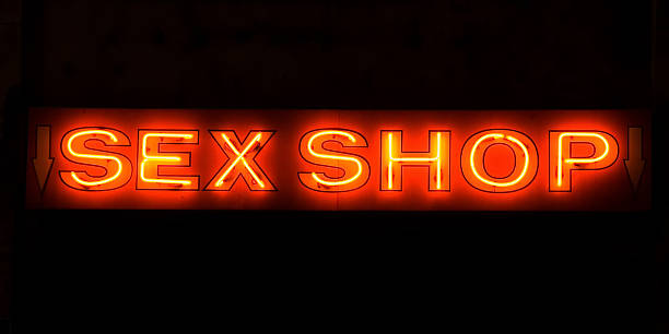 istock Sex Shop Neon Sign 144962433