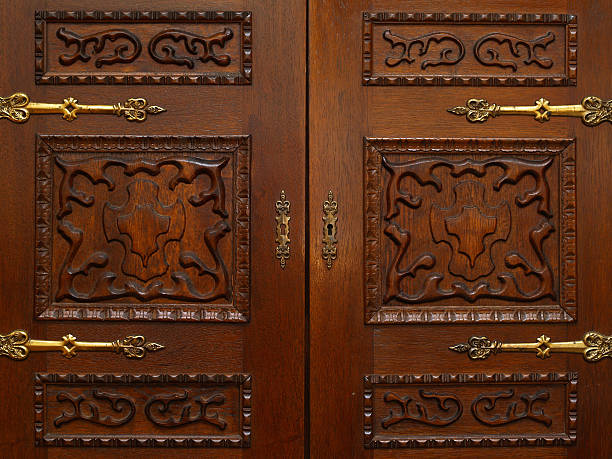istock wood doors 144962670