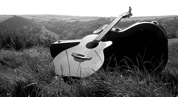 istock Guitar in the country 144963112