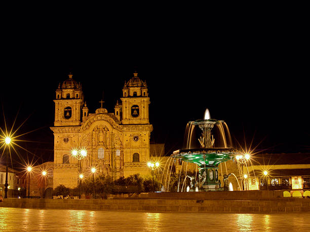 istock Cuzco Church at Night 144963863