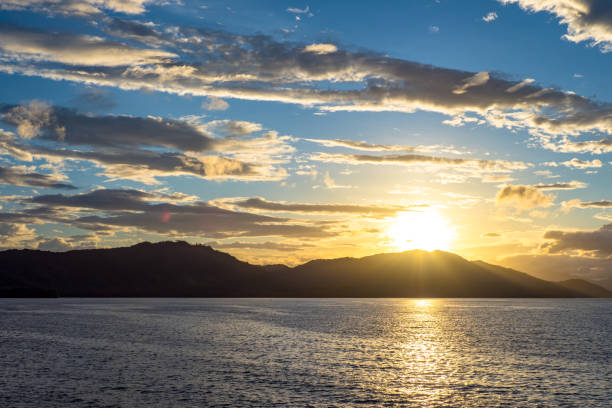 istock Tropical sunset in papua New Guinea 1449647571