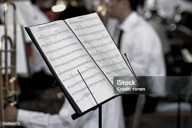 Musical Note Stock Photo - Download Image Now - Horizontal, Jazz Music, Metal