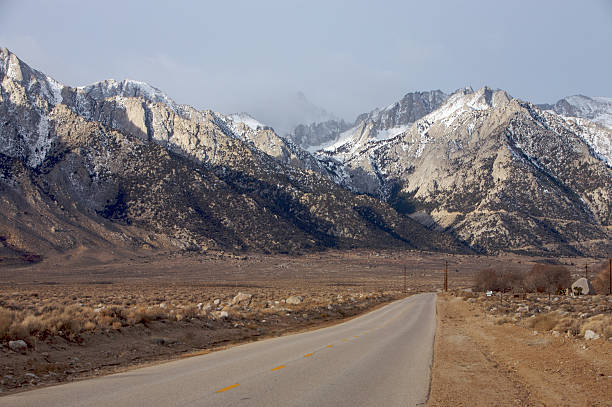 Mt. Whitney Drive stock photo