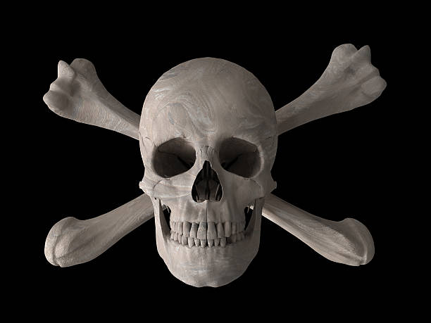 istock poison or toxic skull symbol 144966807