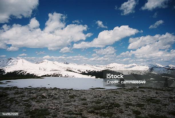 Colorado Rockies Stock Photo - Download Image Now - Backgrounds, Blue, Cloud - Sky