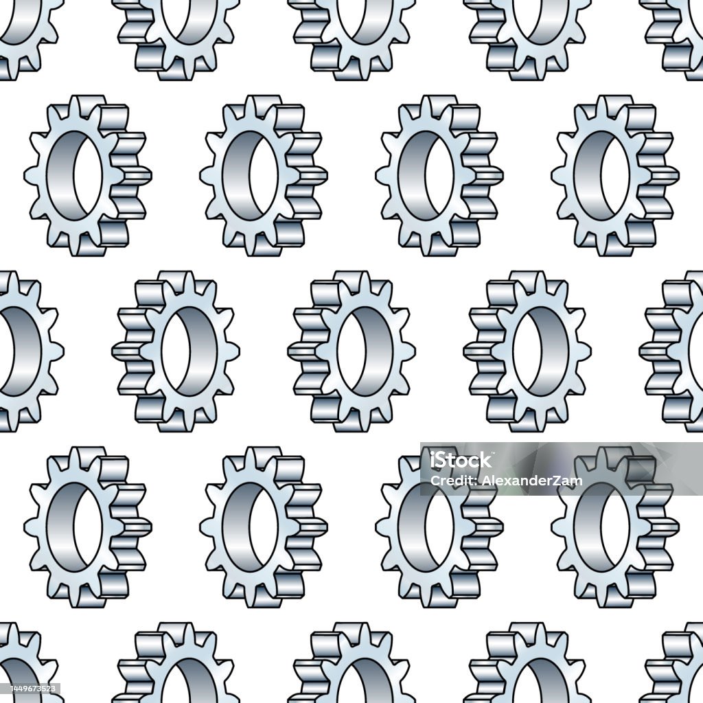 Gear Teeth Pattern Tooth Wheel Gear Pattern Stock Illustration - Download Image Now - At ...