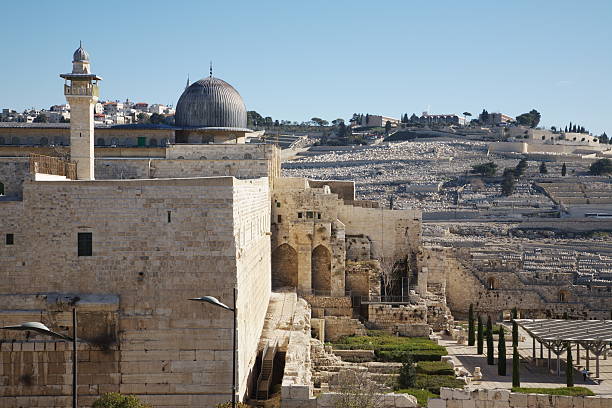istock El Aqsa Mosque and Mount of Olives 144967557