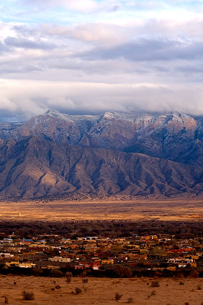 Beautiful view of the Sandia Mountains