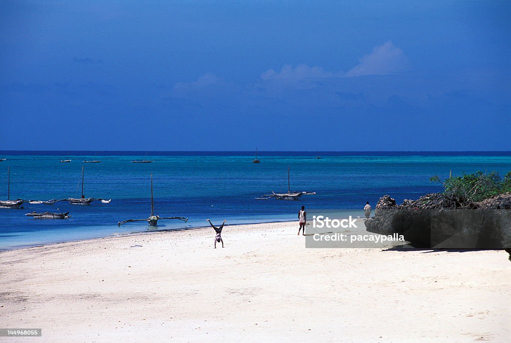 Sansibar-beach - Lizenzfrei Afrika Stock-Foto