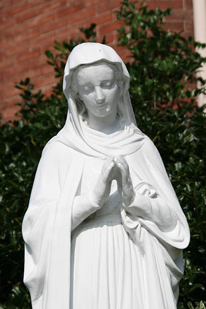 istock Virgin Mary close-up 144968602