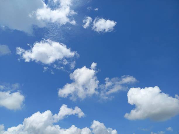 istock Blue sky on sunny day with some clouds. Use this for your background. 1449686745