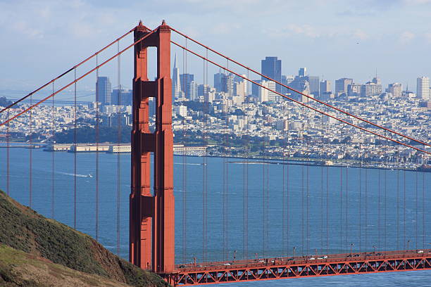 istock Golden Gate Bridge and San Francisco 144969094