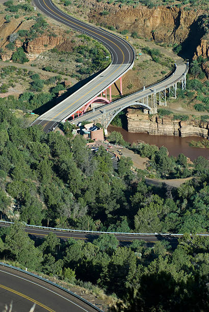 Salt River Canyon stock photo