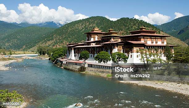 Punakha Dzong Stock Photo - Download Image Now - Architecture, Asia, Bhutan