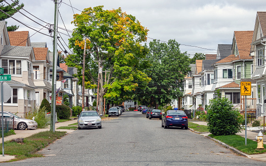 American homes - Springfield, Massachusetts, USA