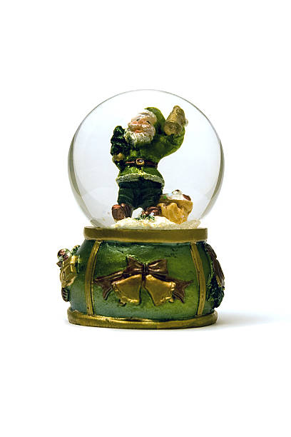 istock Santa Clause - glass ball 144970557