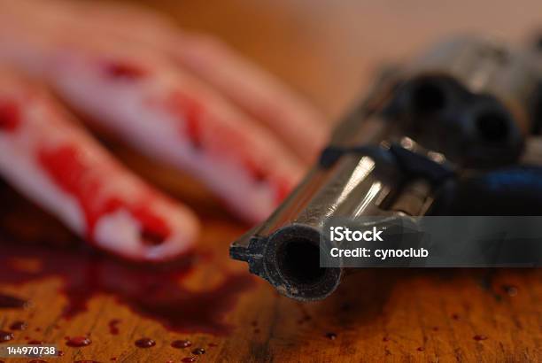 Depression And Suicide Stock Photo - Download Image Now - Gun, Blood, Women