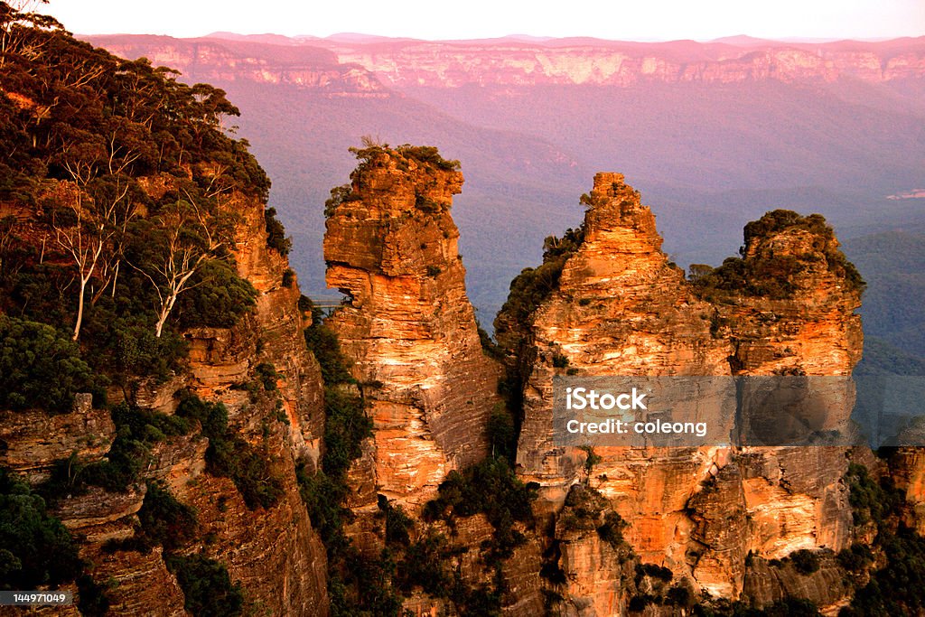 Blue Mountain, NSW, Australien - Lizenzfrei Abenteuer Stock-Foto