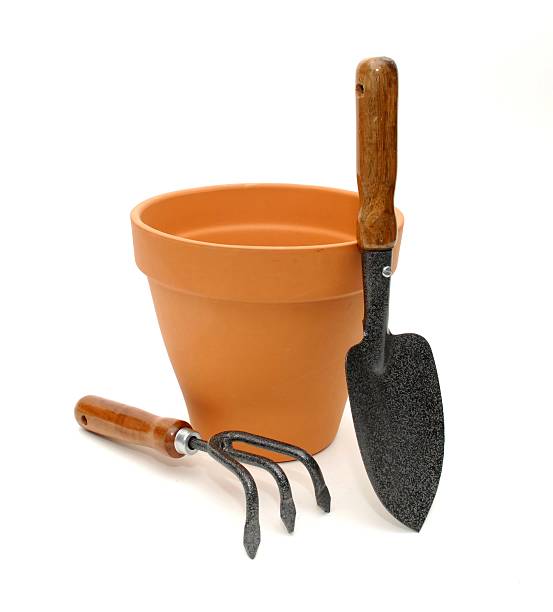 Garden Pot und Tools – Foto