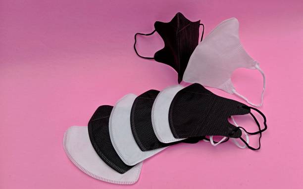 istock Black and white duckbill mask 1449742878