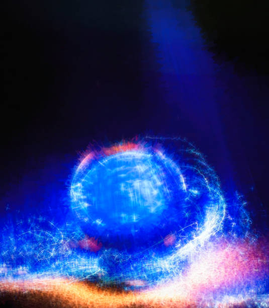 Conceptual abstract image representing fusion energy.