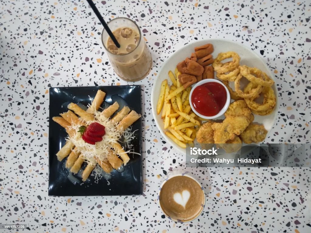 Indonesian Food Menu In A Fivestar Hotel Stock Photo - Download Image