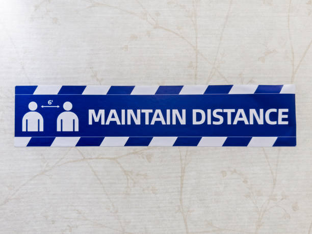 istock Urban social distancing warning 1449765325