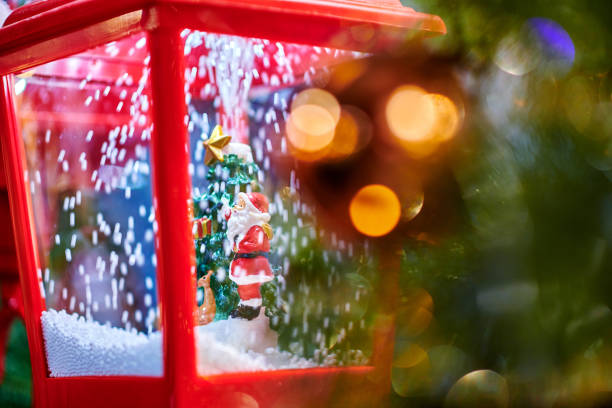 istock Red Christmas Lights and Christmas Backgrounds 1449768720