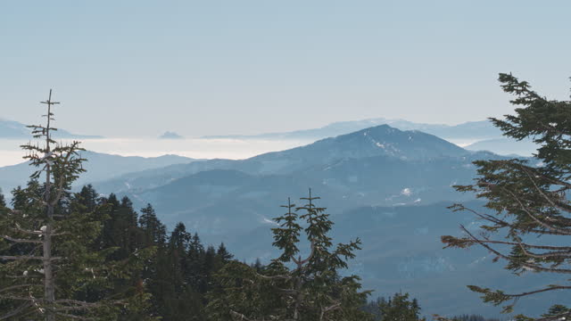 Drone View of the Siskiyou Mountains