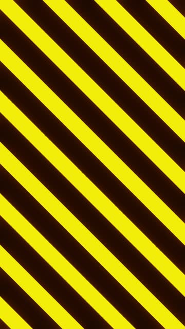 Yellow black shape slide animated background Vertical looped video