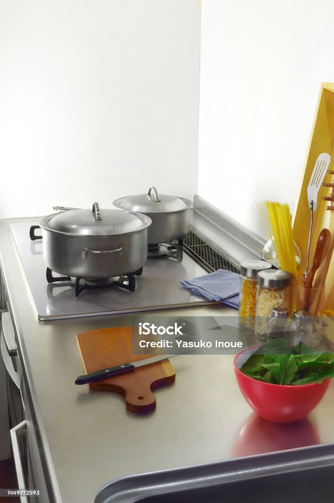 Cooking Pan Visual Kitchen Image With Cooking Pans Stock Photo - Download Image Now ...