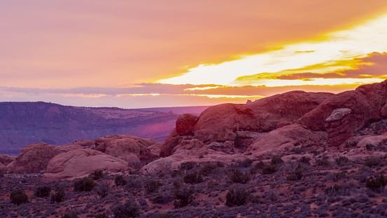 Arches National Park at Utah