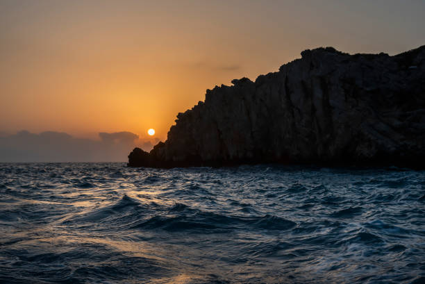 istock Sunset on the island. 1449775753